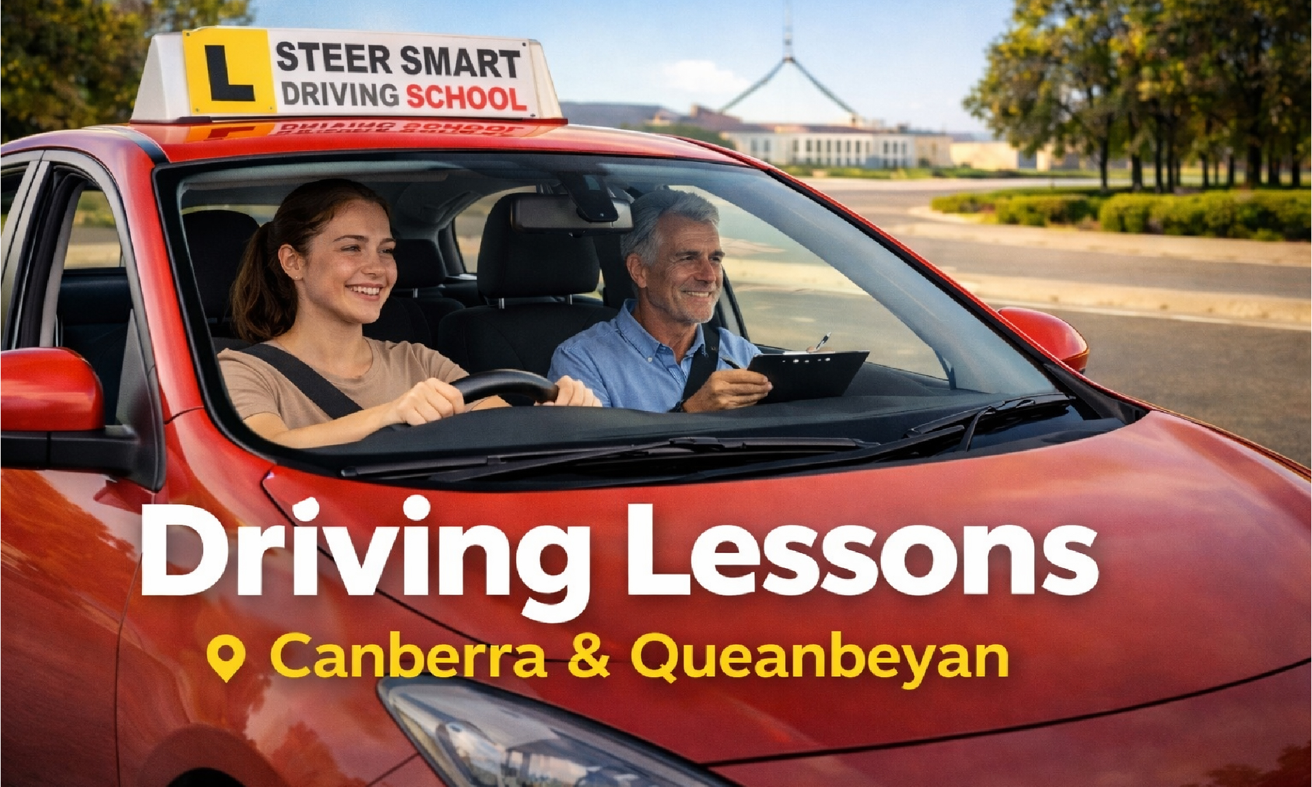 Professional Driving Lessons in Canberra and Queanbeyan